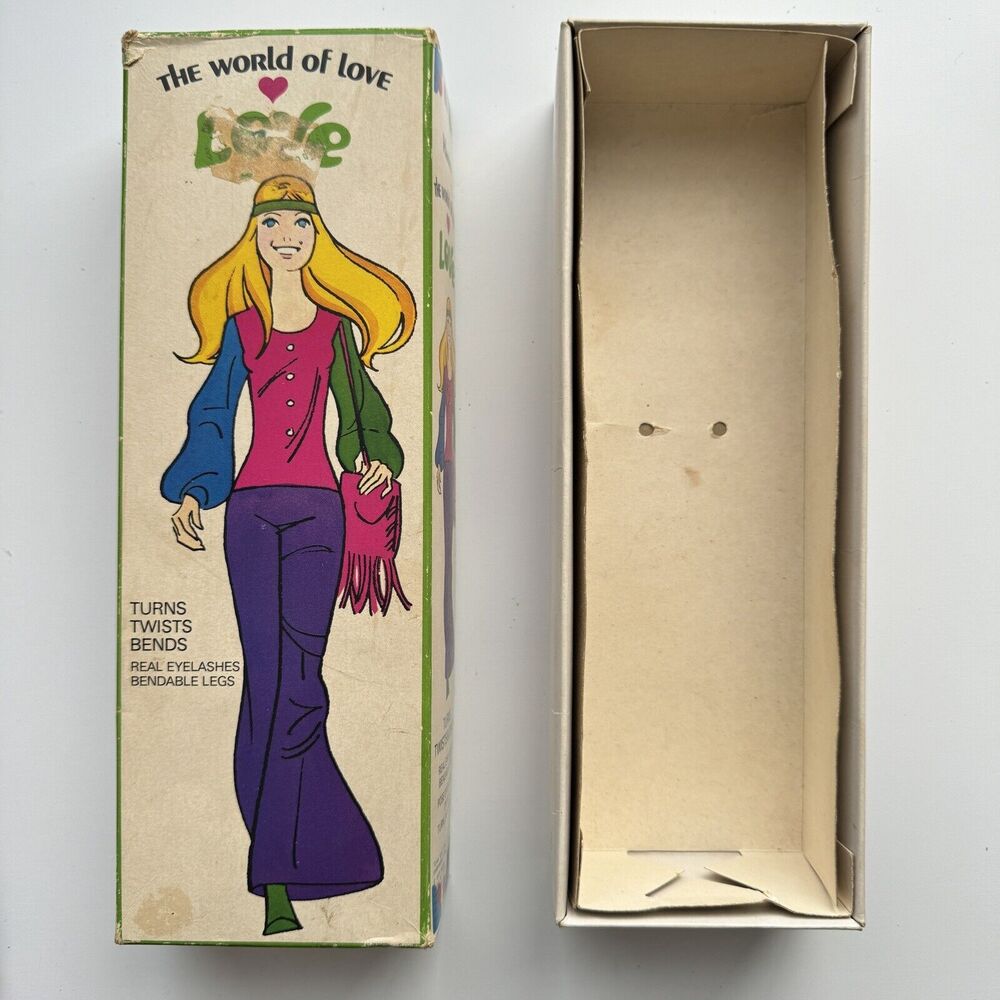 Hasbro World Of Love Empty Box Liner Lot Fashion No Doll 70s 1970s Vintage Liner
